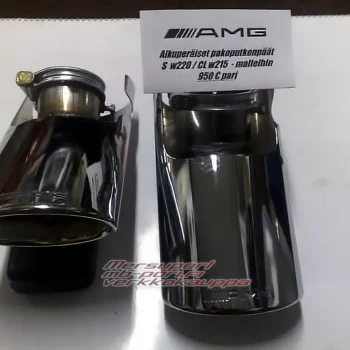 AMG Pakoputkenpäät AMG S W221 / S W220,Uusi