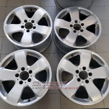 Alumiinivannesarja 16 7, 5X16, käytetty