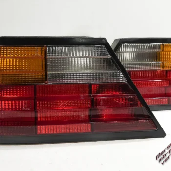 Takavalopari W124 Punakeltainen, käytetty - Hyvä kuntoiset