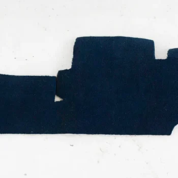 W201 Sisustan kangaspala, sininen, kynnyslista vasen, Uusi, alkuperäinen