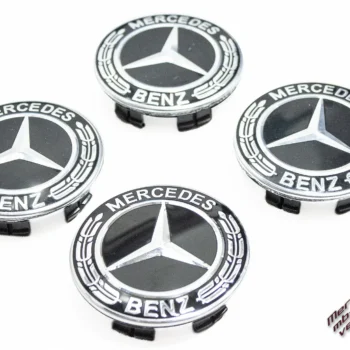 Vannemerkki uudemmalla koolla, 66.8mm kiinnityksellä. 2020 uudemmat mallit. Uusi, Tarvike, Musta. Sarja 4kpl