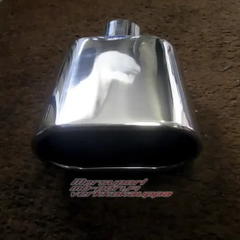 Pakoputkenpää Yleismallin pakoputkenpää. Ruostumaton teräs