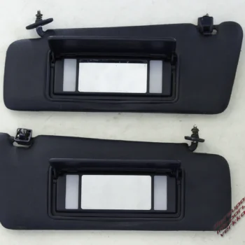 W123 Aurinkolippa sarja, peileillä ja valoilla, käytetty, sininen (Harvinainen!)