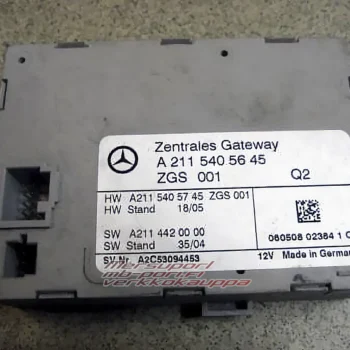 mercedes-benz  keskusyhdyskaytavan ohjainlaite   kaytetty w140 a2452500 2114452500 b-osa s5264211-tuotekuva  2114452500