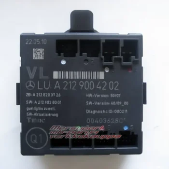 mercedes-benz  oviohjainlaite etu   kaytetty w212 2129004202 b-osa s4980-tuotekuva  2129004202