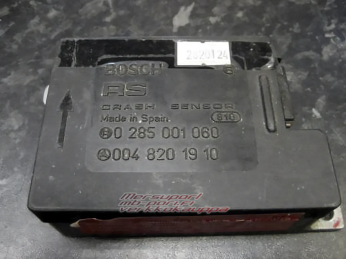 mb-pori.fi verkkokauppa  airbag ohjainlaite käytetty w107 w123 w124 w201 w129 a004820910 b-osa sku