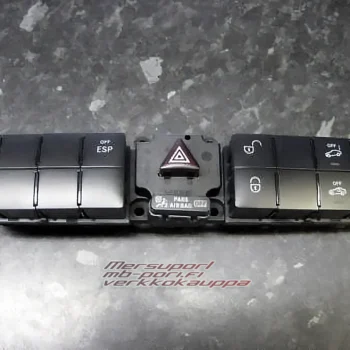 mb-pori.fi verkkokauppa  katkaisija käytetty w203 w209 kojetaulun-katkaisinpaneeli a2038707910 b-osa sku