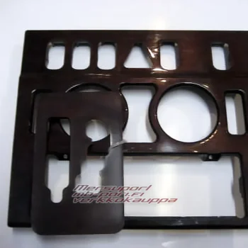 mb-pori.fi verkkokauppa  keskikonsoli käytetty w210 210-sarja-keskikonsolin-kehys-vaihdekepin-puu b-osa sku