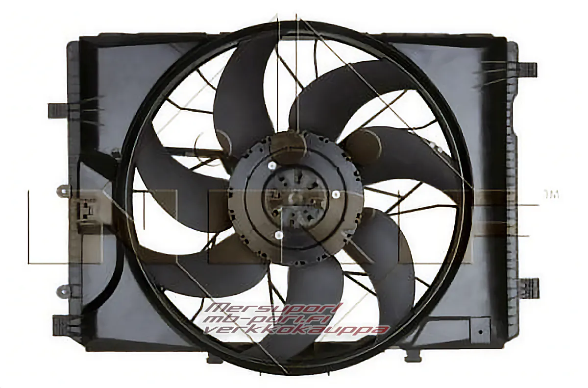 mb-pori.fi verkkokauppa  moottorin tuuletin uusi w204 w212 w218 w207 a2045000393 uusi sku