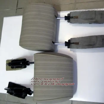 mb-pori.fi verkkokauppa  niskatuet käytetty w124 takaniskatuki-pari-asennussarja b-osa sku