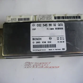 mb-pori.fi verkkokauppa  ohjainlaite esp käytetty w211 a0325456632 b-osa sku