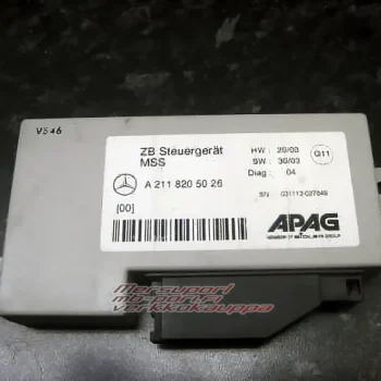 mb-pori.fi verkkokauppa  ohjainlaite mss käytetty w211 a2118205026 b-osa sku