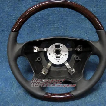 Ohjauspyörä ML W163 Ohjauspyörä jalopuu/ nappanahka