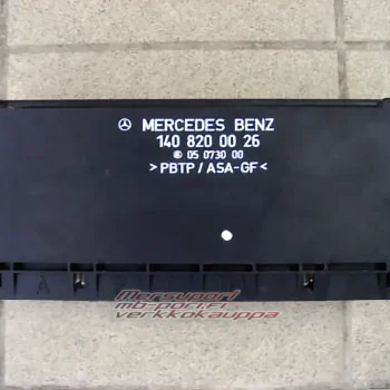 mb-pori.fi verkkokauppa  ohjausyksikko käytetty w140 a1408200026 b-osa sku