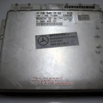 mb-pori.fi verkkokauppa  ohjausyksikko käytetty w140 ohjausyksikko-esp-pml a0165457132 b-osa sku