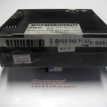 mb-pori.fi verkkokauppa  ohjausyksikko käytetty w140 ohjausyksikko-gas a1405457132 b-osa sku