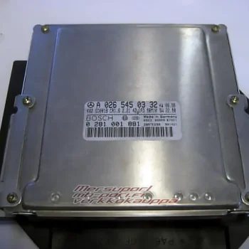 mb-pori.fi verkkokauppa  ohjausyksikko käytetty w202 om611 moottorin-ohjainyksikko-m611 a0265450332 b-osa sku